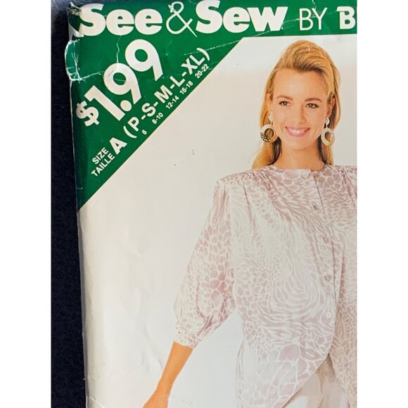 Butterick Misses Top Pants Sewing Pattern Sz P- XL 5982 - Uncut - Picture 2 of 4